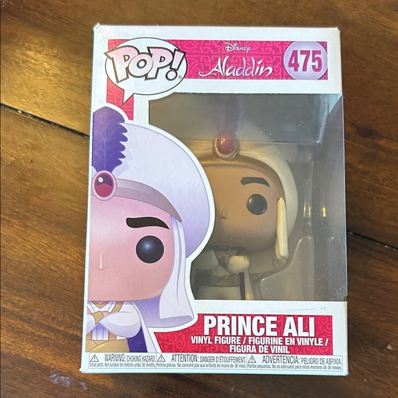 Funko Other - Funko Aladdin Prince Ali Vinyl Figure - White and Red